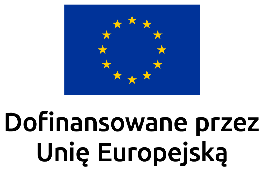 logo dofinansowania przez Unię Europejską